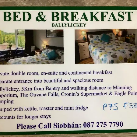 Bantry Bay Haven Гостевой дом Ballylickey